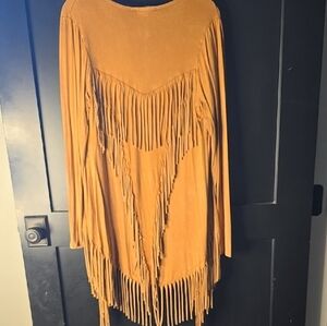 T Party Fringe Cardigan